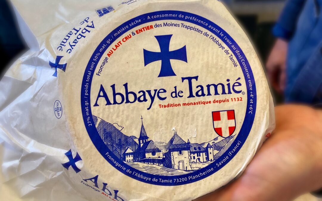 Abbaye de Tamié by unpasteurised milk of Abondance cows